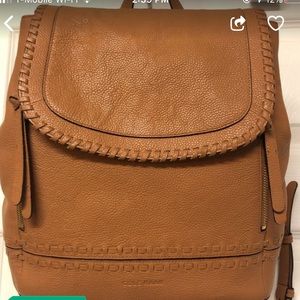 Cole Haan Leather Backpack. Gorgeous bag!